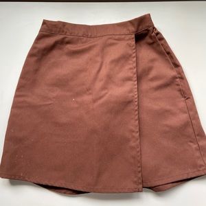 Girl Scout Brownie uniform skort medium